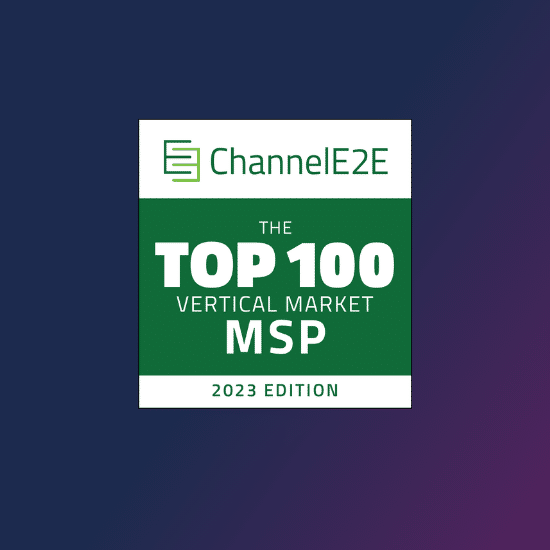 Channel E2E Top Vertical MSP 2023 Healthcare